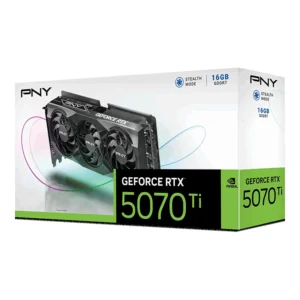 PNY GeForce RTX 5070 Ti OC Triple Fan 16GB GDDR7 Graphics Card